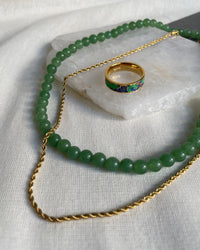 Aventurine Bead Necklace - thumbnail 1