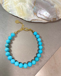 Turquoise Bead Bracelet - thumbnail 2
