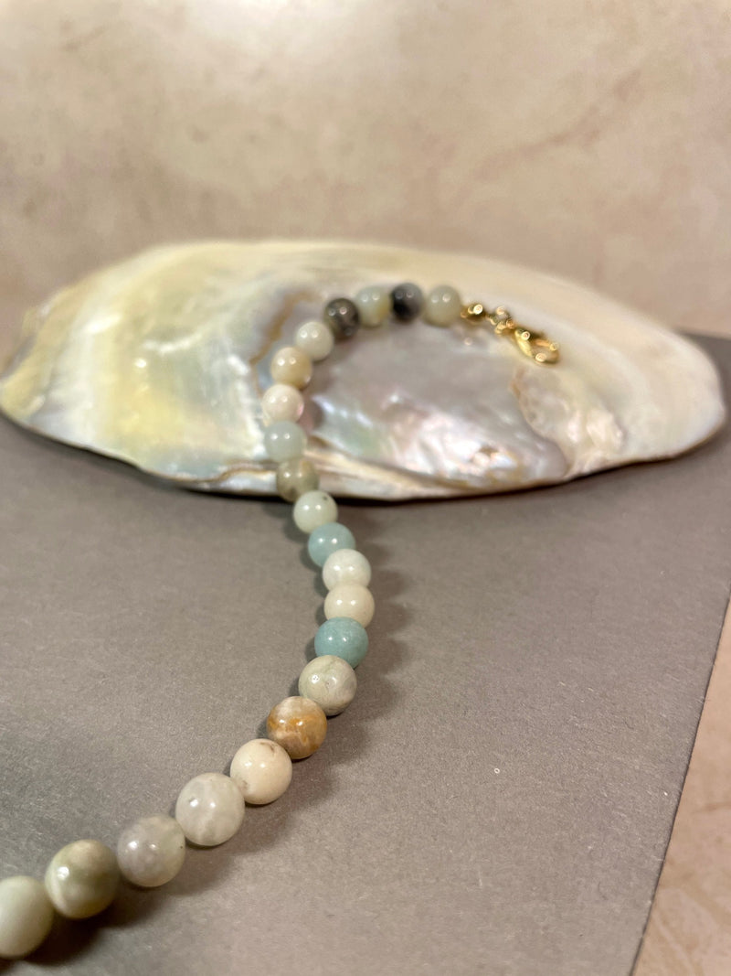 Amazonite Bead Bracelet