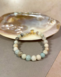 Amazonite Bead Bracelet - thumbnail 1