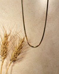 Thin Italian Chain Necklace - thumbnail 3