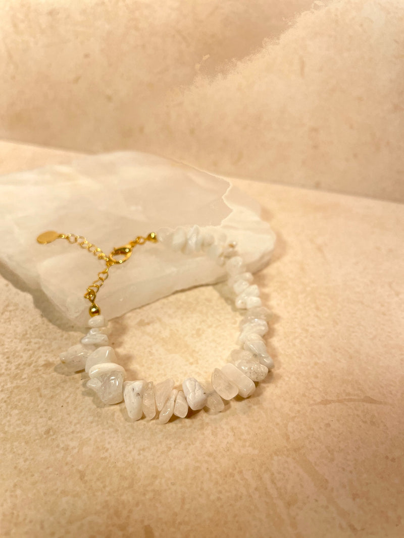 Natural Cracked Stone Bracelets