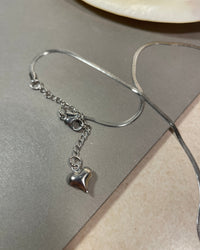 Thin Italian Chain Necklace - thumbnail 2