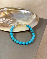 Turquoise Bead Bracelet - thumbnail 1