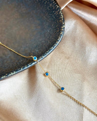 Steel Evil Eye Bracelet - thumbnail 4