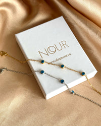 Steel Evil Eye Bracelet - thumbnail 2