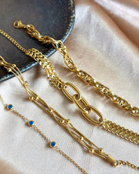 Steel Dorika Three-Chain Bracelet - thumbnail 6