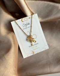 Zodiac Heart Lock Necklace - thumbnail 4