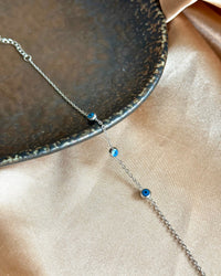 Steel Evil Eye Bracelet - thumbnail 5