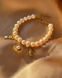 Pearl Charm Bracelet - thumbnail 1