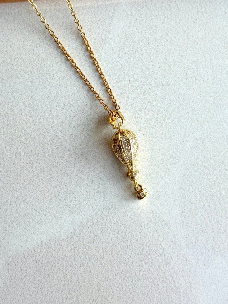 Flying Balloon Dangle Necklace