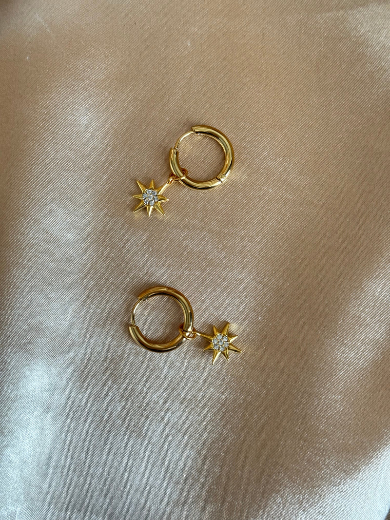 North Star Stone Earrings