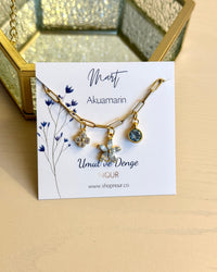 Birth Month Charm Design Bracelet - thumbnail 3