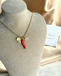 Pepper Lucky Letter Necklace - thumbnail 4