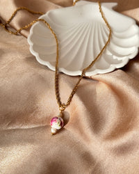 Porcelain Pearl Necklace - thumbnail 5