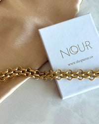 Steel Woven Chain Bracelet - thumbnail 1