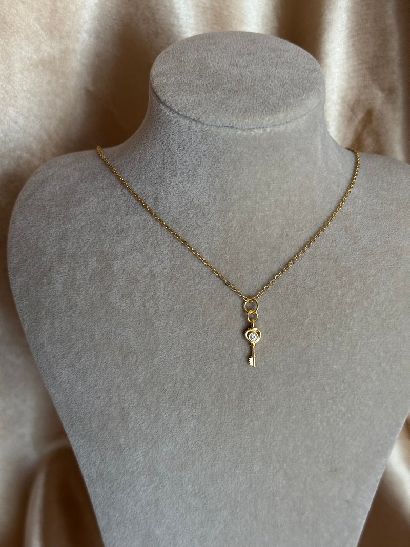 Tiny Key Pendant