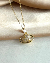 Saturn Stone Necklace - thumbnail 1