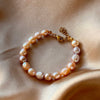 Pink Large Pearl Bracelet