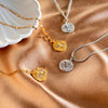 Sun and Moon Stone Necklace