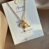 Zodiac Heart Lock Necklace