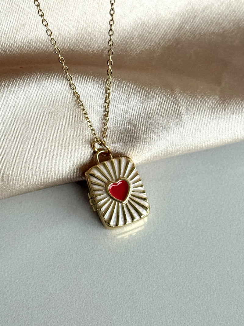 Red Heart Locket
