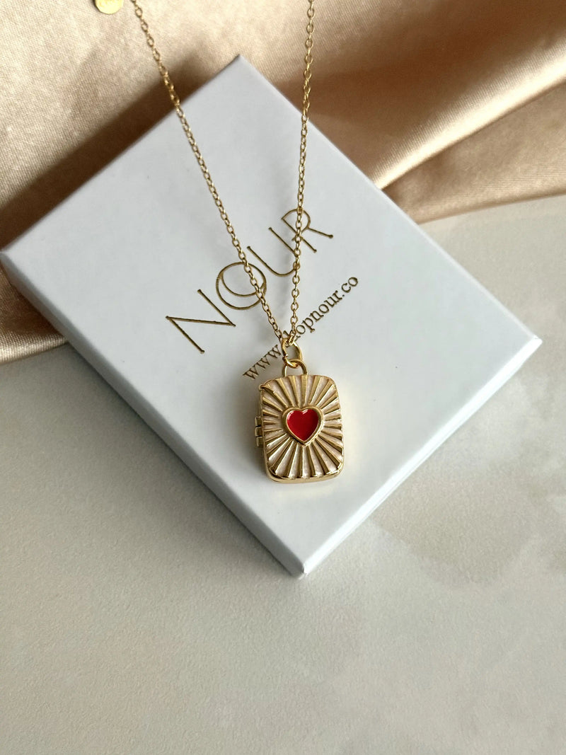 Red Heart Locket