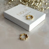 No. 6 Earrings - 14K Gold-Tone Collection