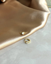 No. 7 Earrings - 14K Gold-Tone Collection - thumbnail 1