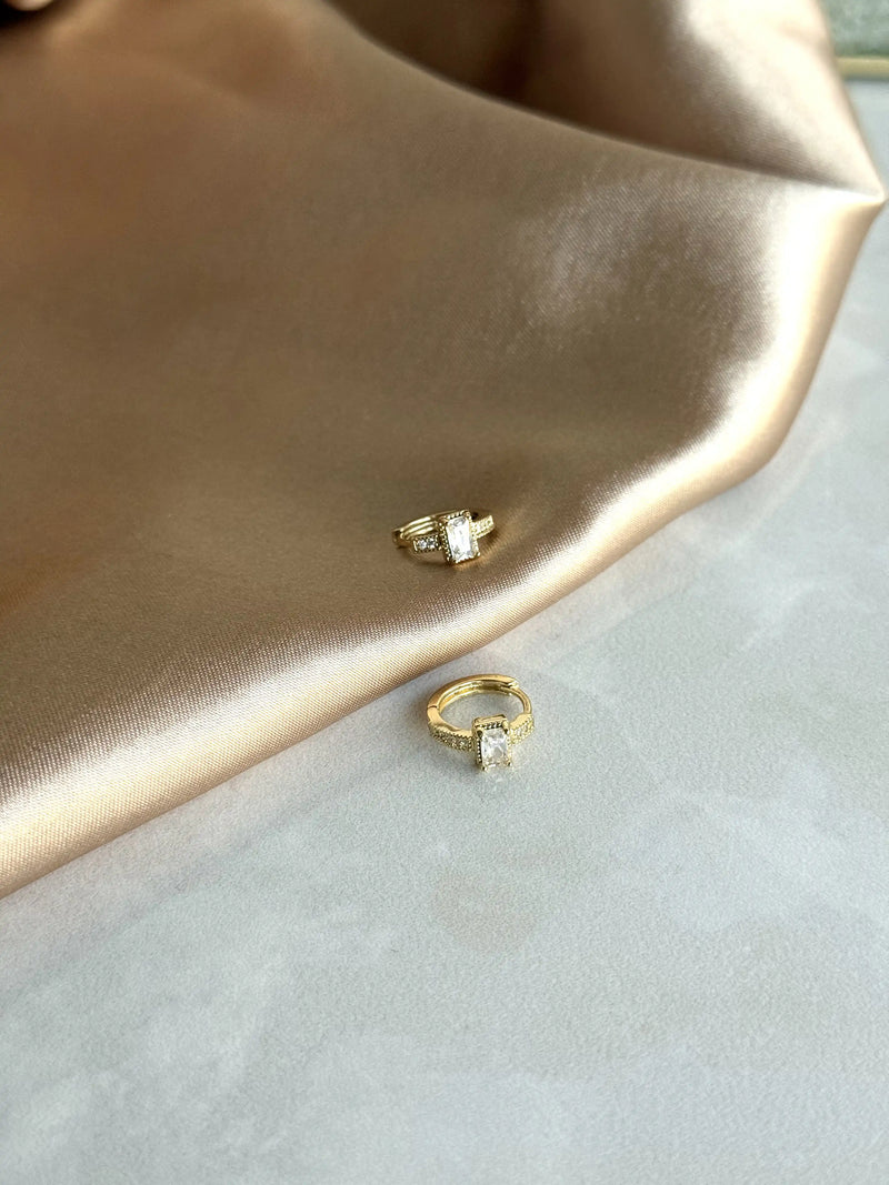 No. 13 Earrings - 14K Gold-Tone Collection