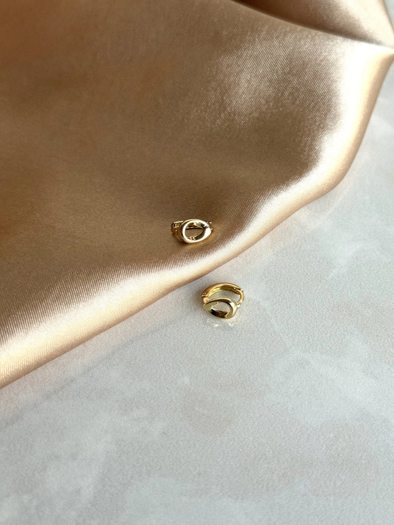 No. 25 Earrings - 14K Gold-Tone Collection