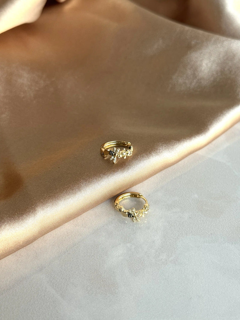 No. 30 Earrings - 14K Gold-Tone Collection (3 Sizes)