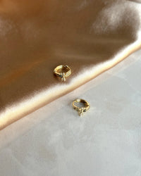 No. 30 Earrings - 14K Gold-Tone Collection (3 Sizes) - thumbnail 4