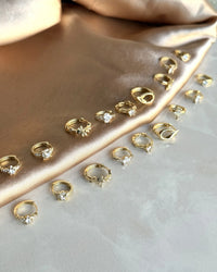 No. 7 Earrings - 14K Gold-Tone Collection - thumbnail 2