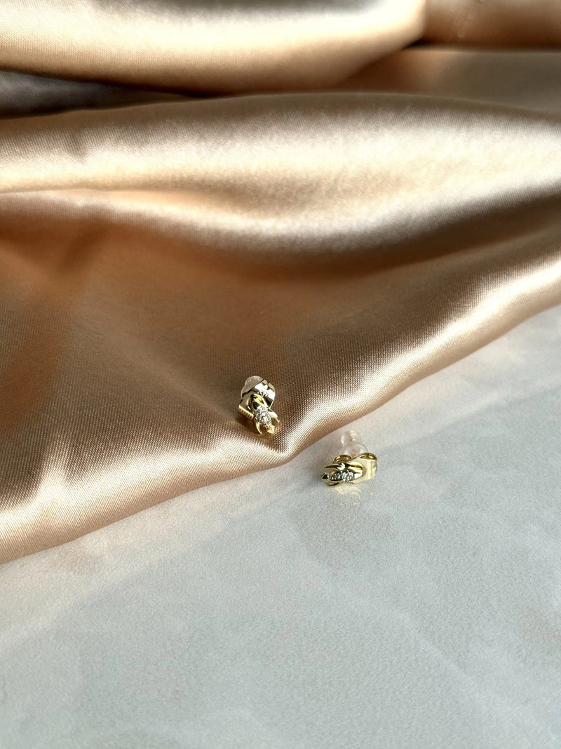 No. 33 Earrings - 14K Gold-Tone Collection