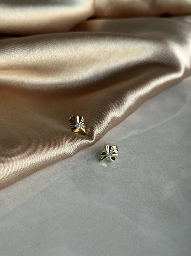 No. 40 Earrings - 14K Gold-Tone Collection