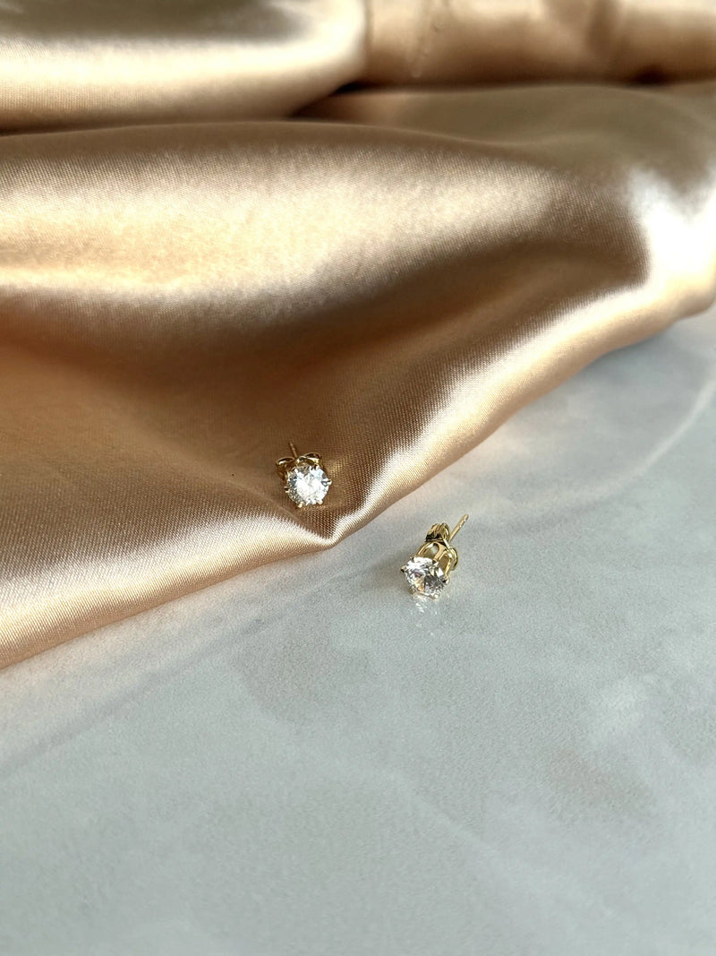 No. 50 Earrings - 14K Gold-Tone Collection
