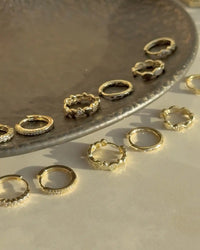 No. 1 Earrings - 14K Gold-Tone Collection - thumbnail 3