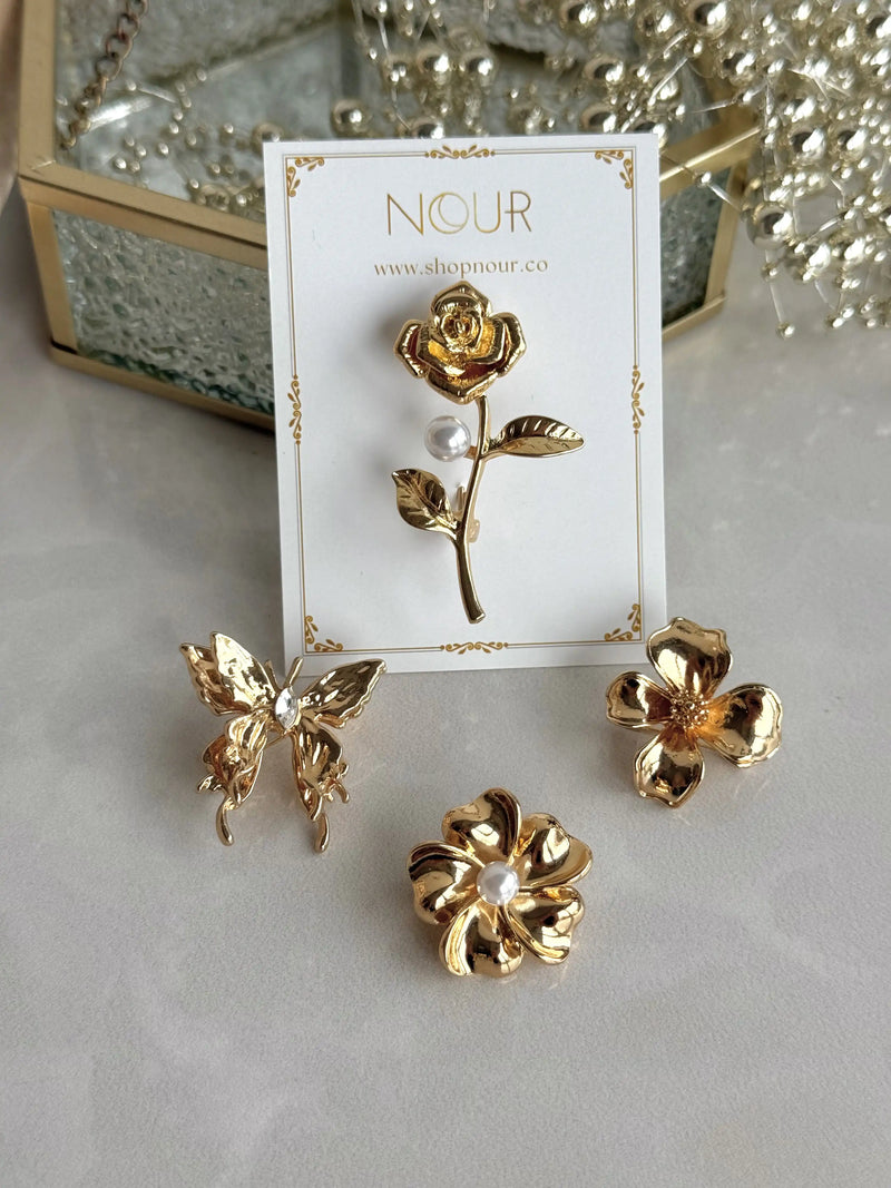 Mini Flower Brooch