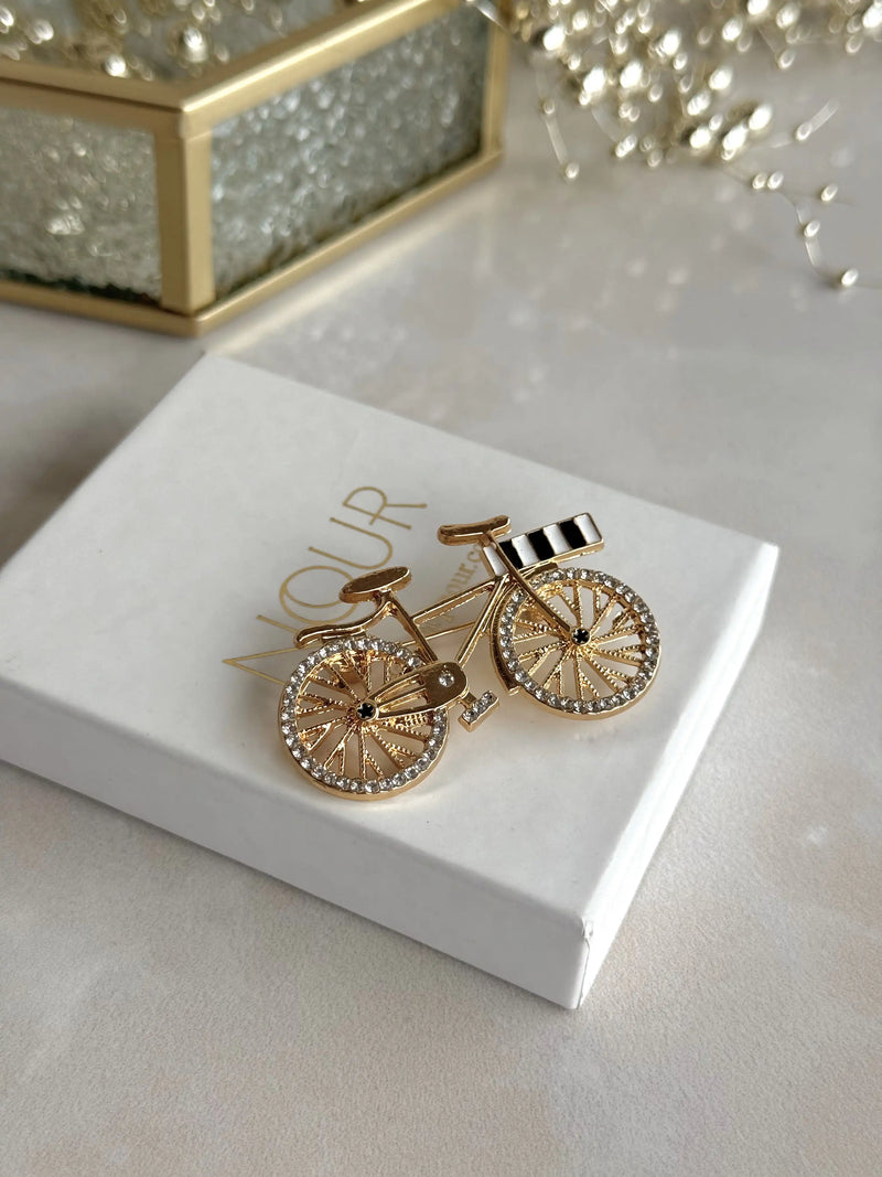 Bicycle Brooch