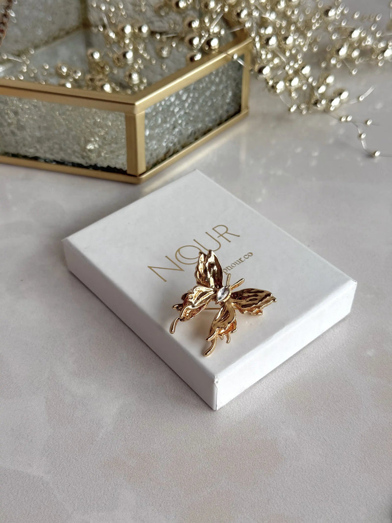 Mini Butterfly Brooch