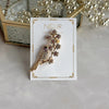 Pink Stone Bird Brooch