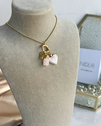 Rose Quartz Charm Necklaces - thumbnail 2