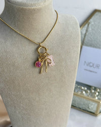 Rose Quartz Charm Necklaces - thumbnail 4