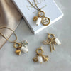 Moonstone Charm Necklaces