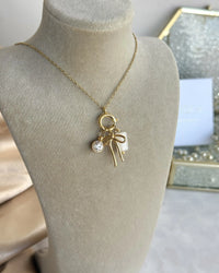 Moonstone Charm Necklaces - thumbnail 4