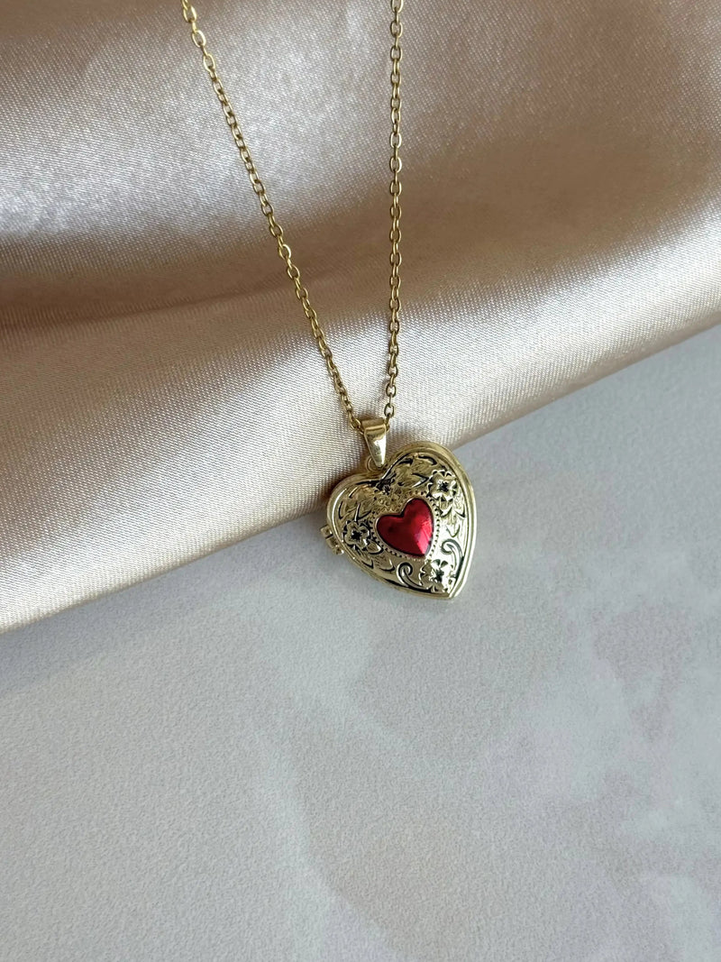 Red Heart Locket