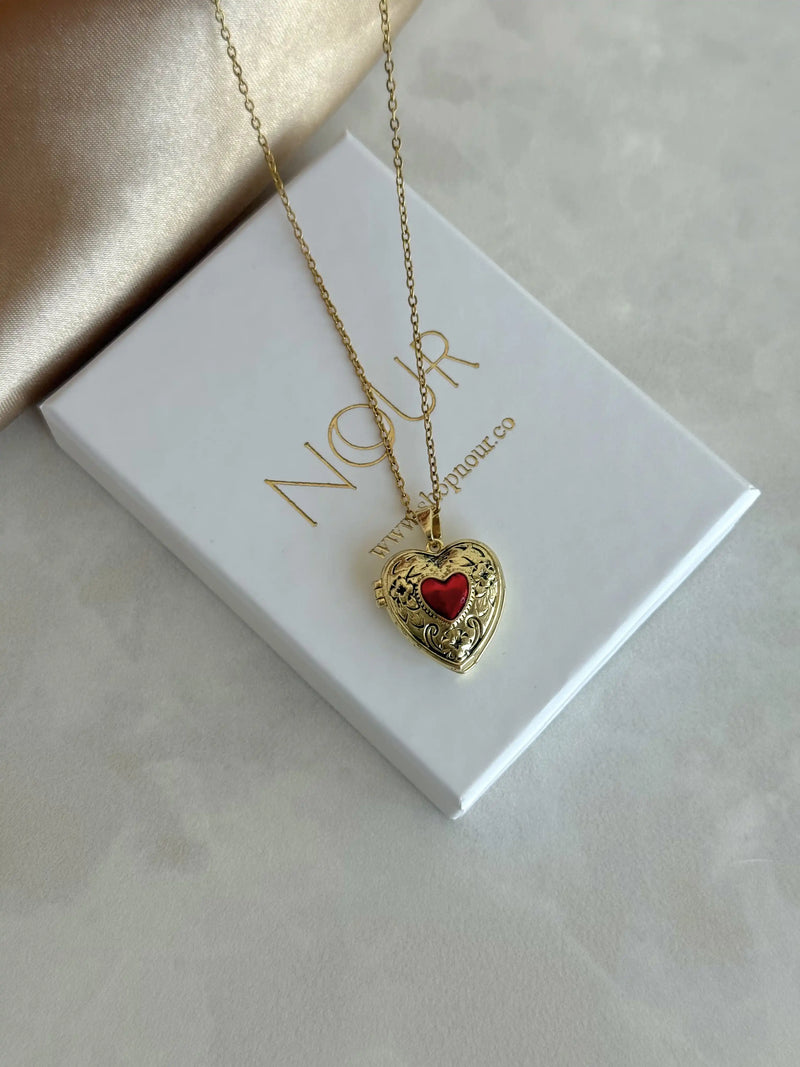 Red Heart Locket