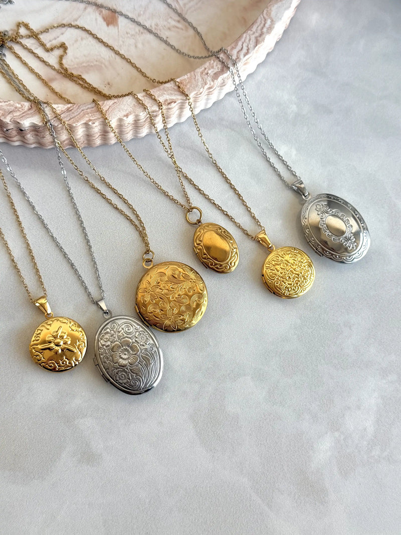 Vintage Patterned Locket