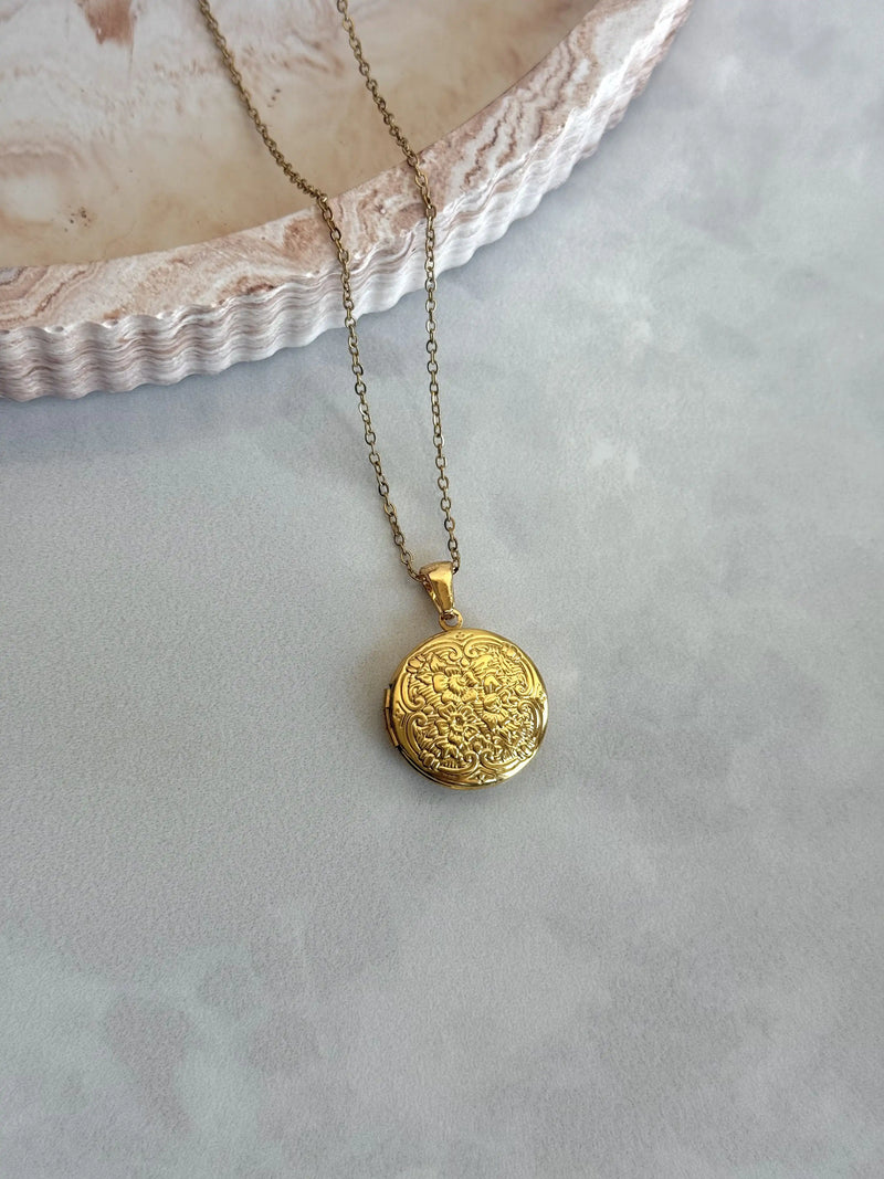Vintage Patterned Locket